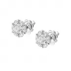 Сережки Illusione 1.17 ct 3.10 g