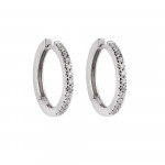 Сережки Hoop 0.21 ct 2.70 g