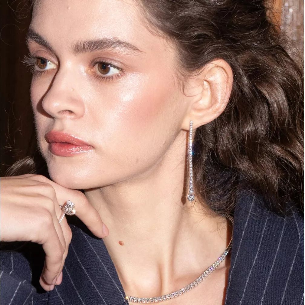 Серьги Multiforme 3.35 ct 8.30 g