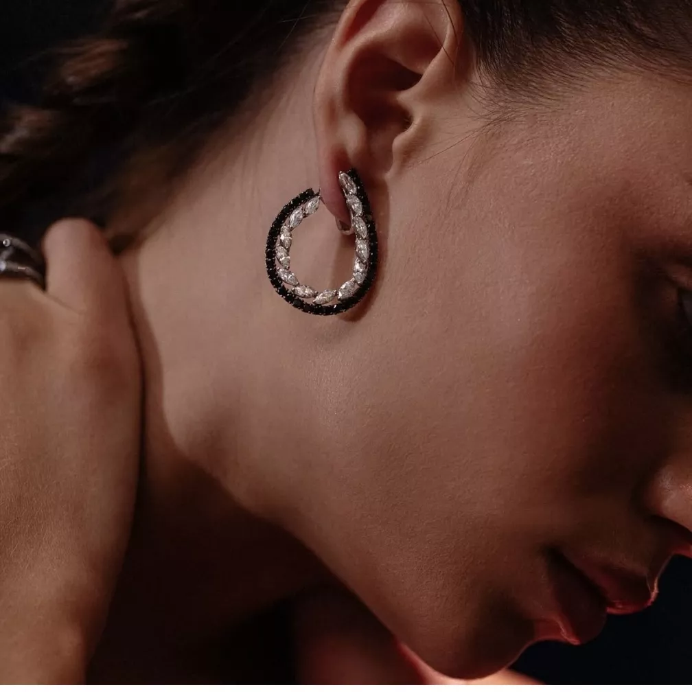 Сережки CRIVELLI 4.55/3.13 ct 14.10 g