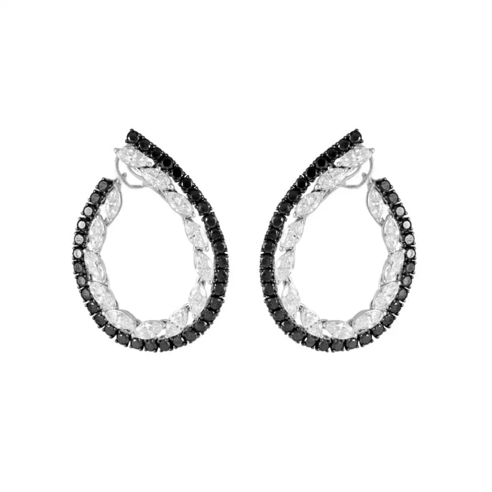 Сережки CRIVELLI 4.55/3.13 ct 14.10 g