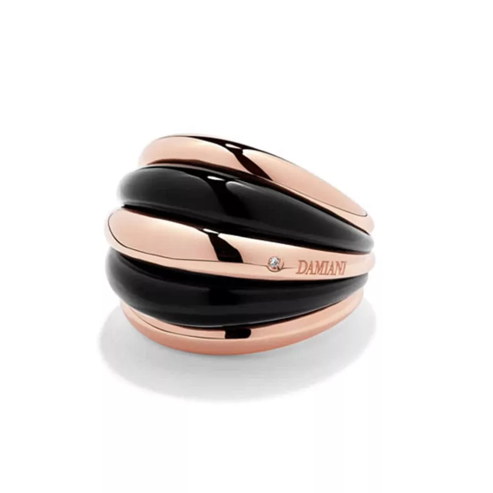 Кольцо Spicchi di Luna 0.004/2.00 ct 6.509 g