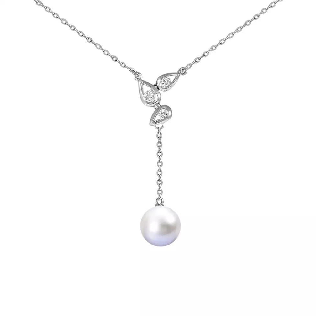 Колье MIKIMOTO 0.12/0.88g ct 2.62 g