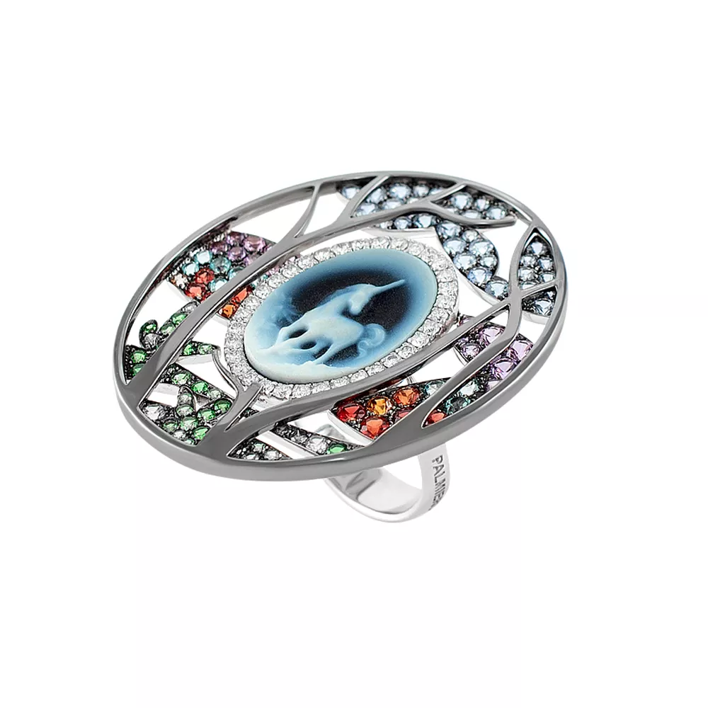 Каблучка Cameo 0.51/0.05/2.29/4.39/1.20 ct 17.26 g
