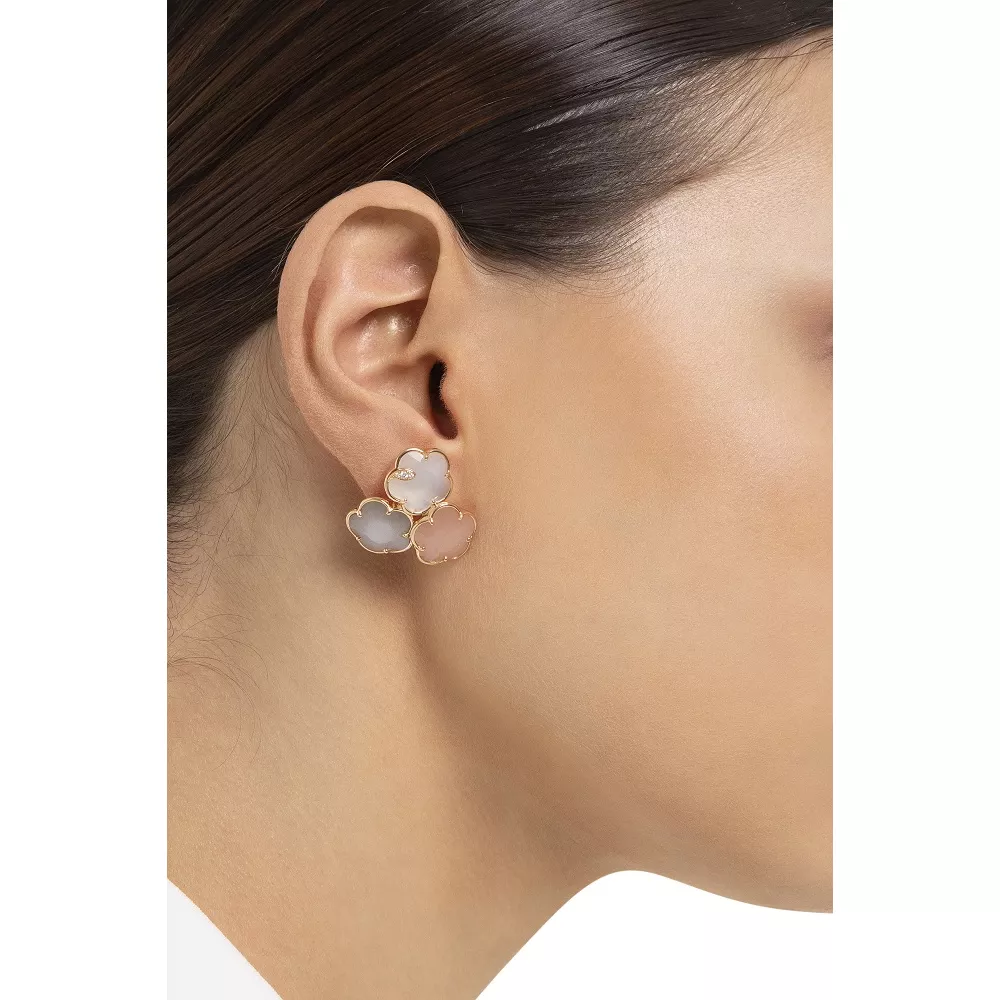 Сережки Bouquet Lunaire 0.05/21.55 ct 8.70 g