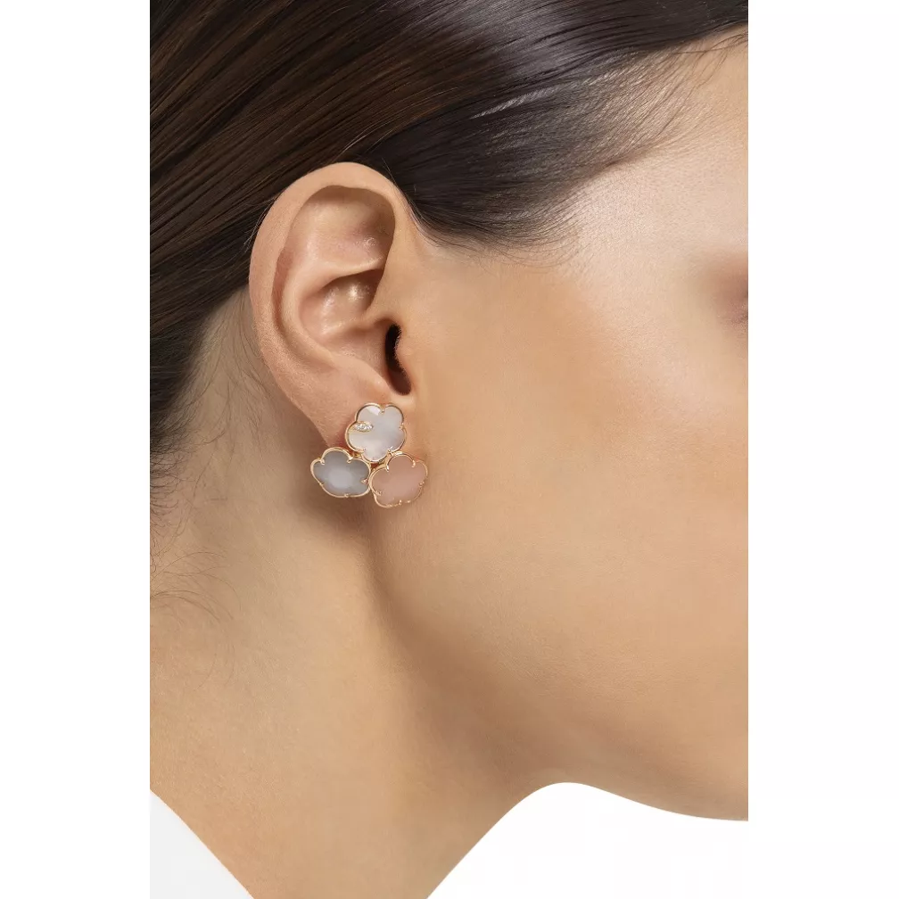 Сережки Bouquet Lunaire 0.05/21.55 ct 8.70 g