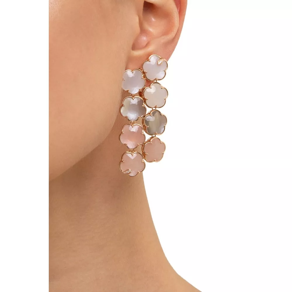 Сережки Bouquet Lunaire 0.08/56.29 ct 23.68 g