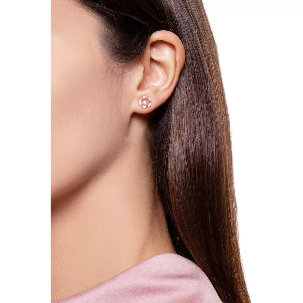 Сережки Figlia dei fiori 0.093/1.10 ct 2.031 g Сережки Figlia dei fiori 0.093/1.10 ct 2.031 g