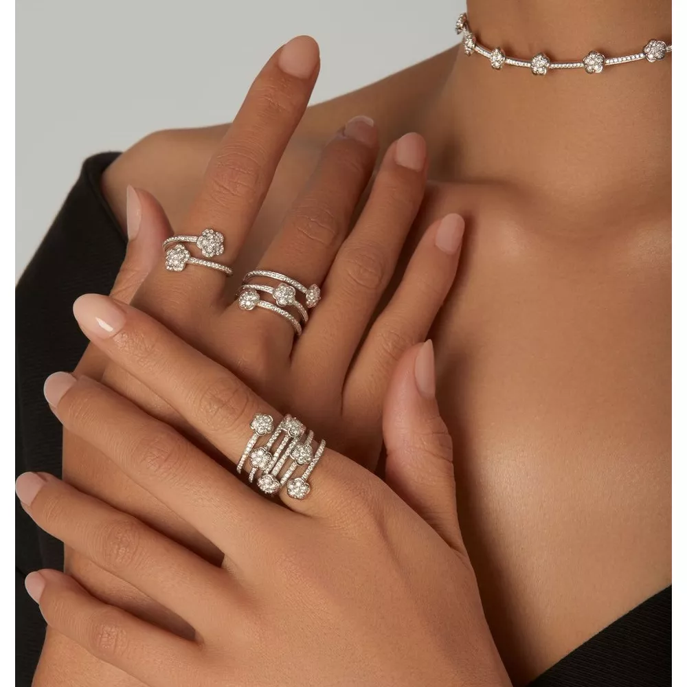 Каблучка Figlia dei fiori 0.38 ct 4.25 g