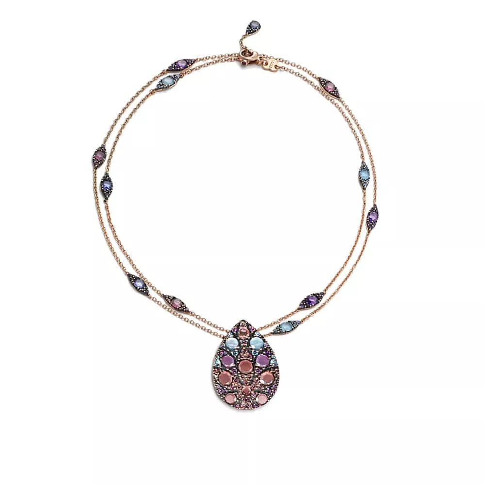 Кольє Mandala 16.74/0.06 ct 25.74 g