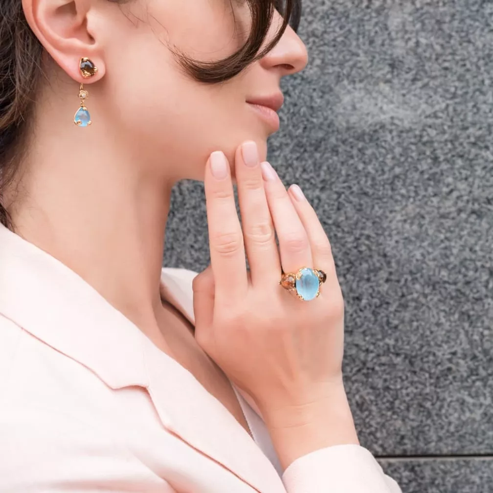 Каблучка Sissi 0.13/31.13 ct 15.14 g