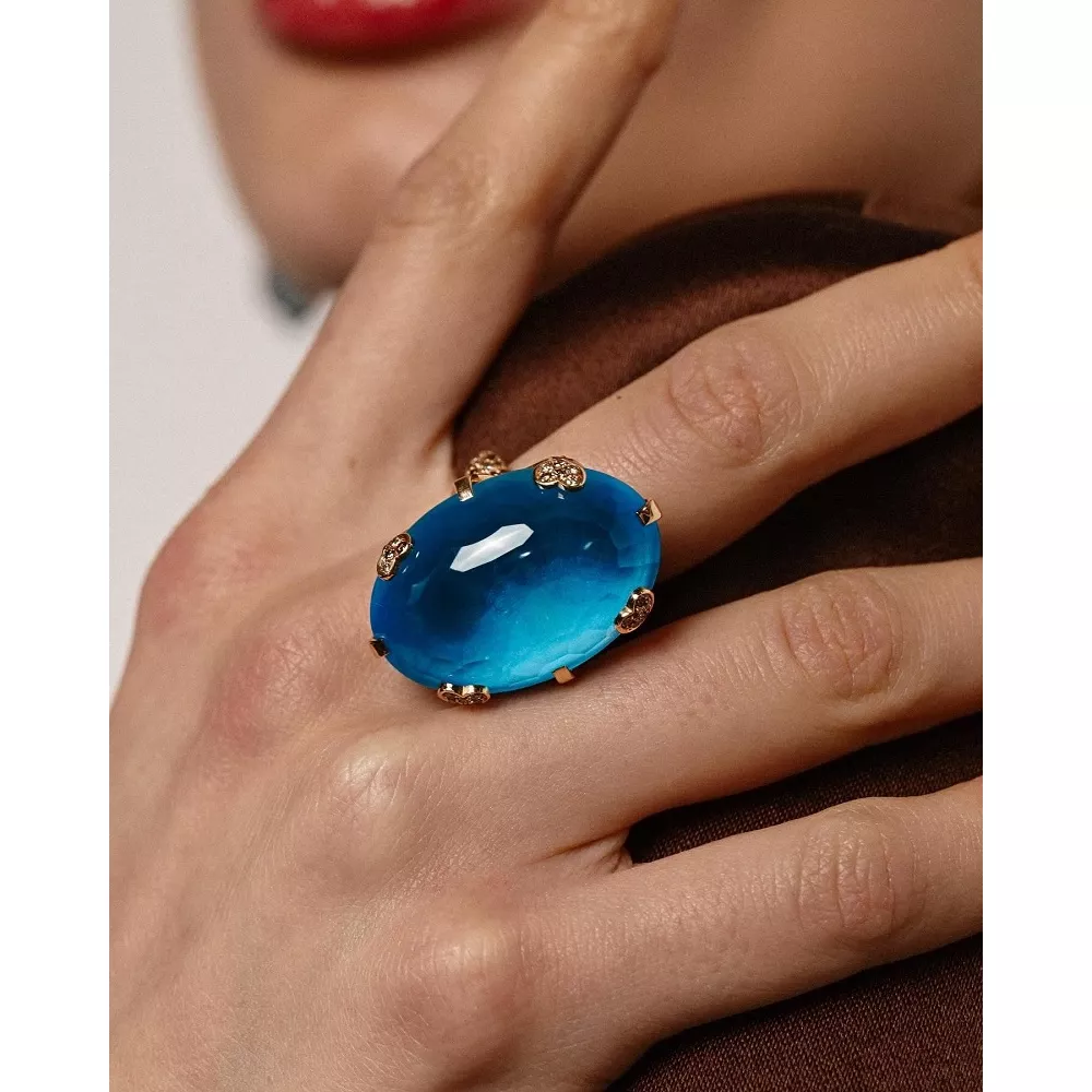 Каблучка Sissi 1.27/69.75 ct 13.40 g