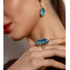 Каблучка Sissi 1.27/69.75 ct 13.40 g