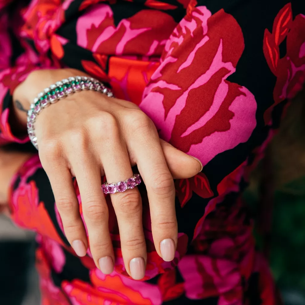 Каблучка Eternity 15.34 ct 10.00 g