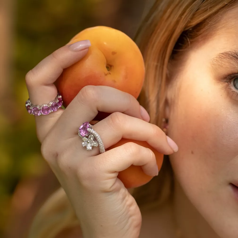 Каблучка Eternity 15.34 ct 10.00 g