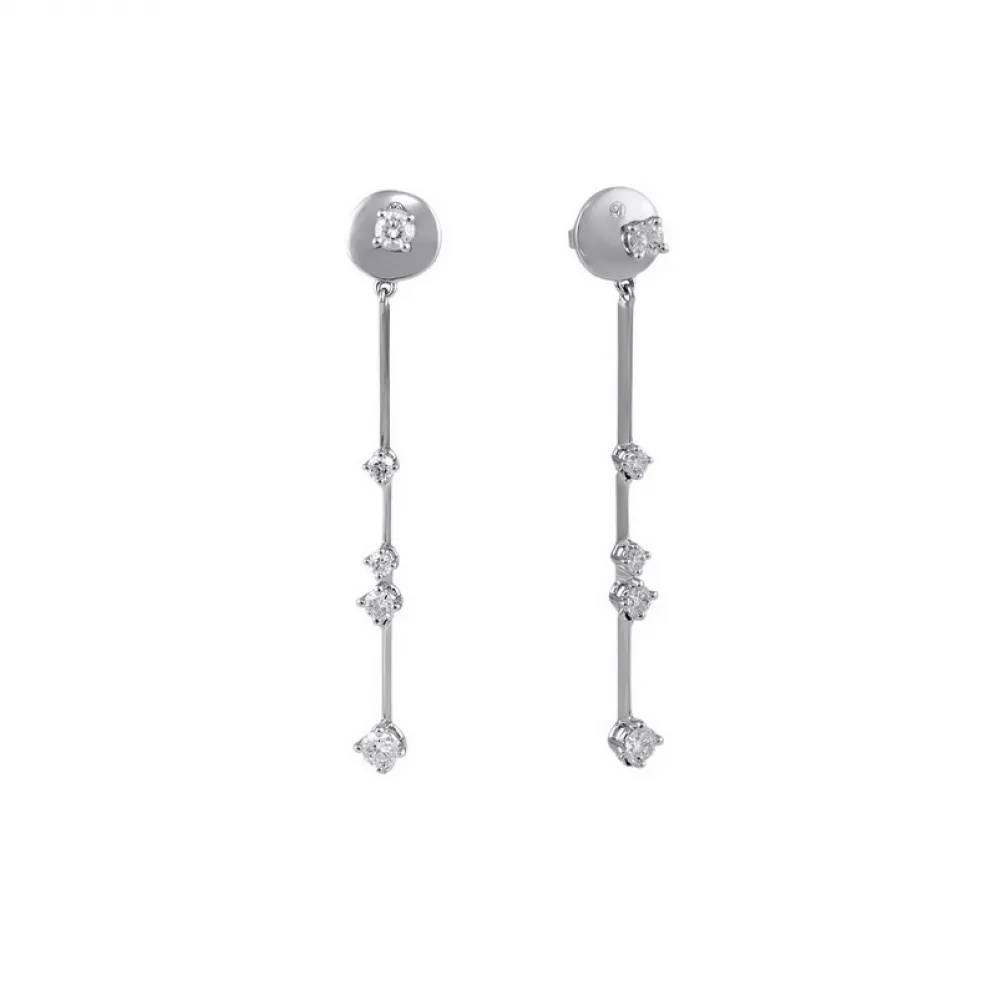 Сережки Glitter 0.57 ct 3.90 g