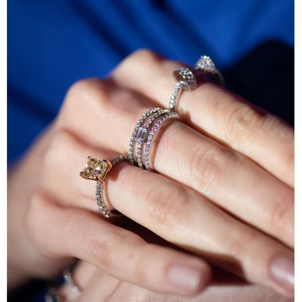 Каблучка Opera 2.28/0.32 ct 2.63 g