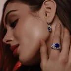 Сережки Opera 0.54+0.34/3.60 ct 8.40 g