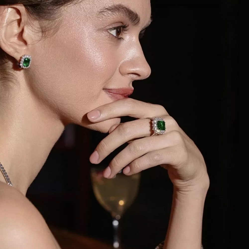 Каблучка Opera 0.69/2.19 ct 6.30 g