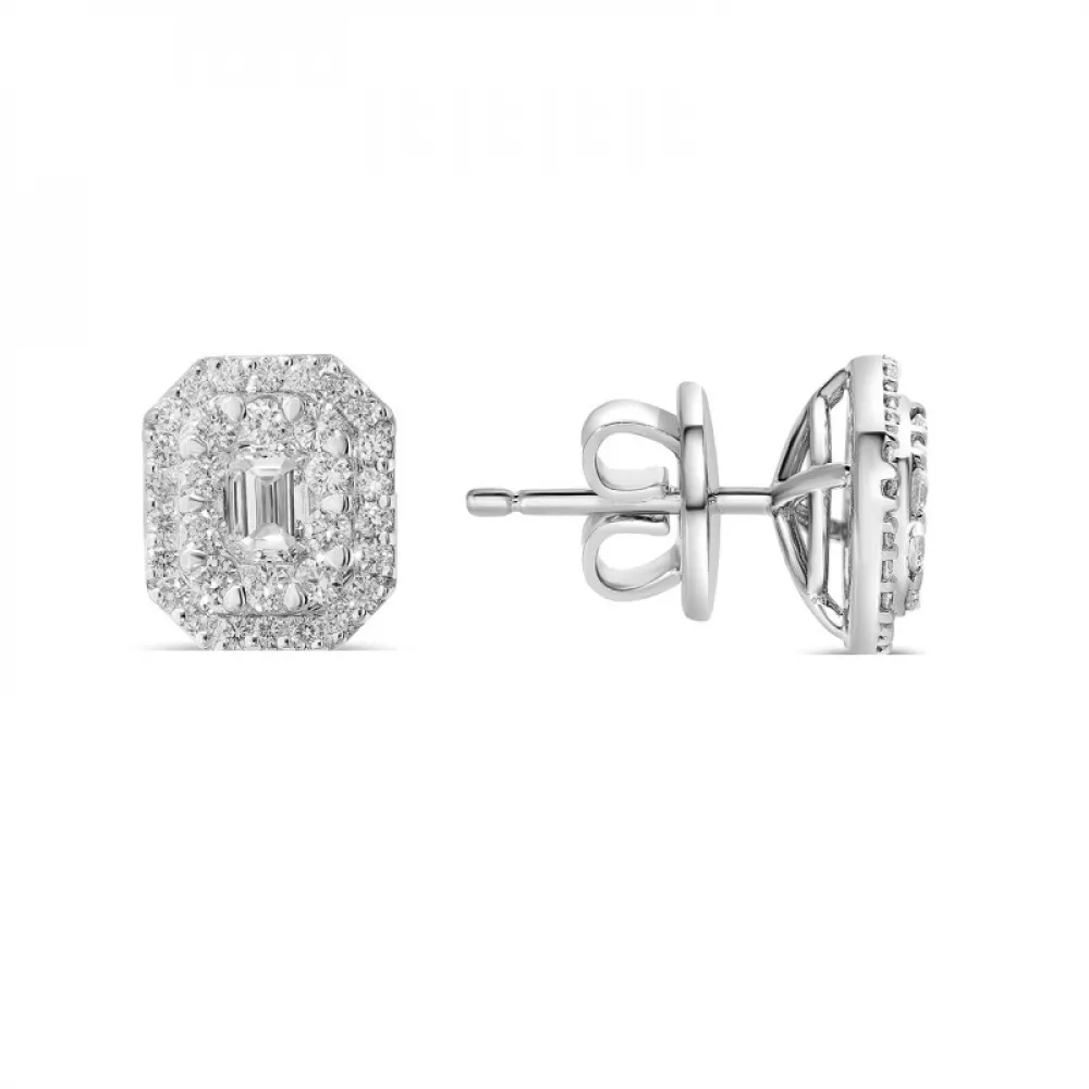 Сережки Twist 0.68/0.40 ct 5.00 g
