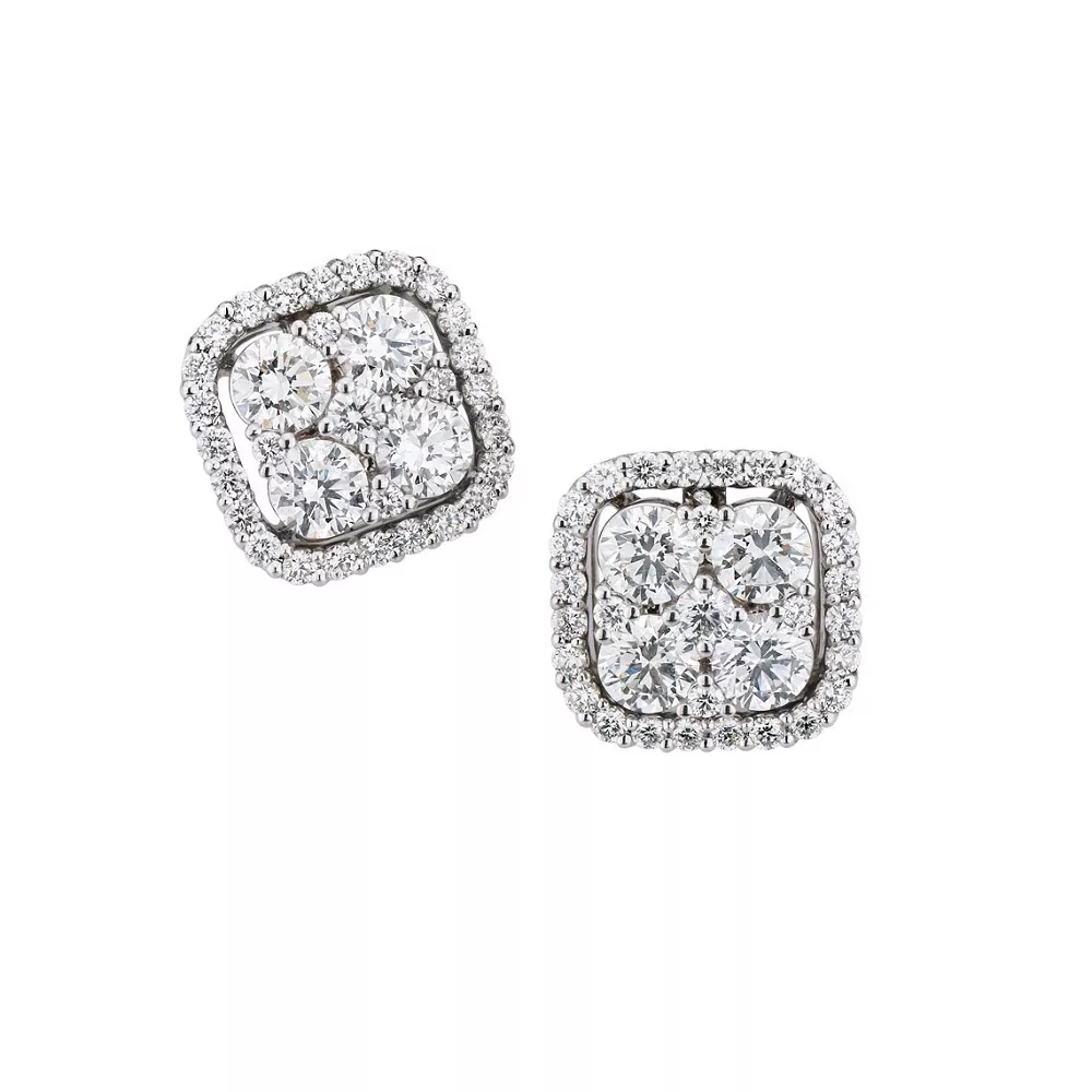 Сережки Twist 1.06 ct 4.60 g