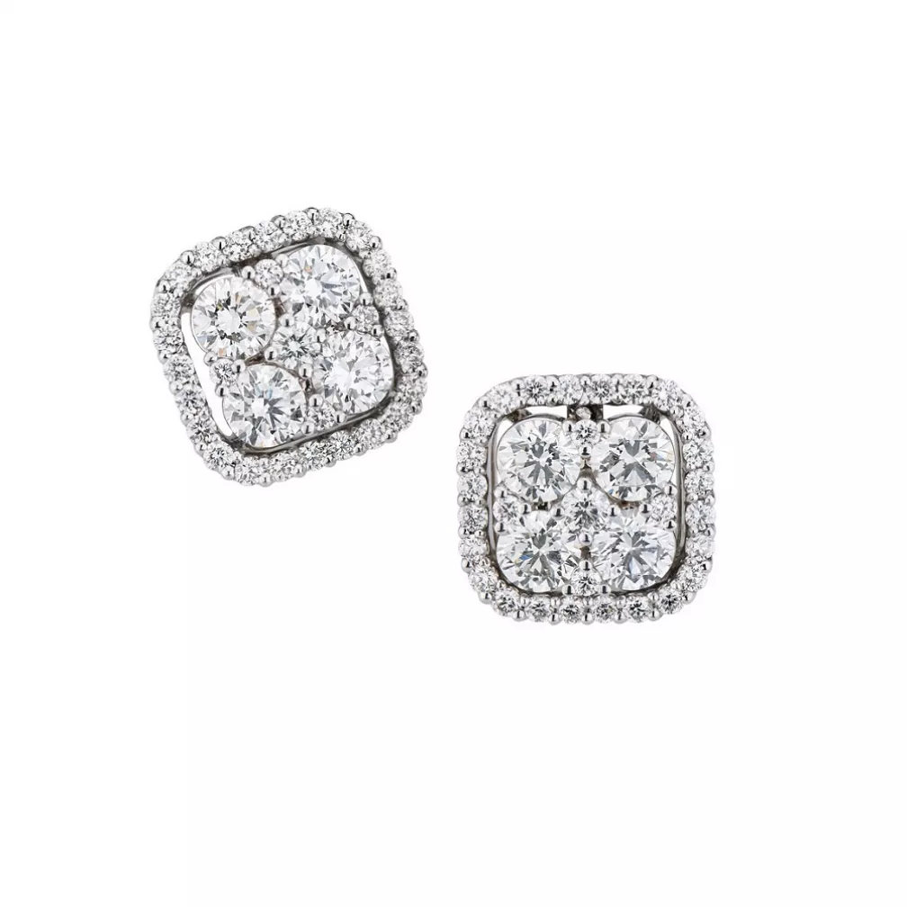 Сережки Twist 1.06 ct 4.60 g