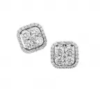 Сережки Twist 1.06 ct 4.60 g