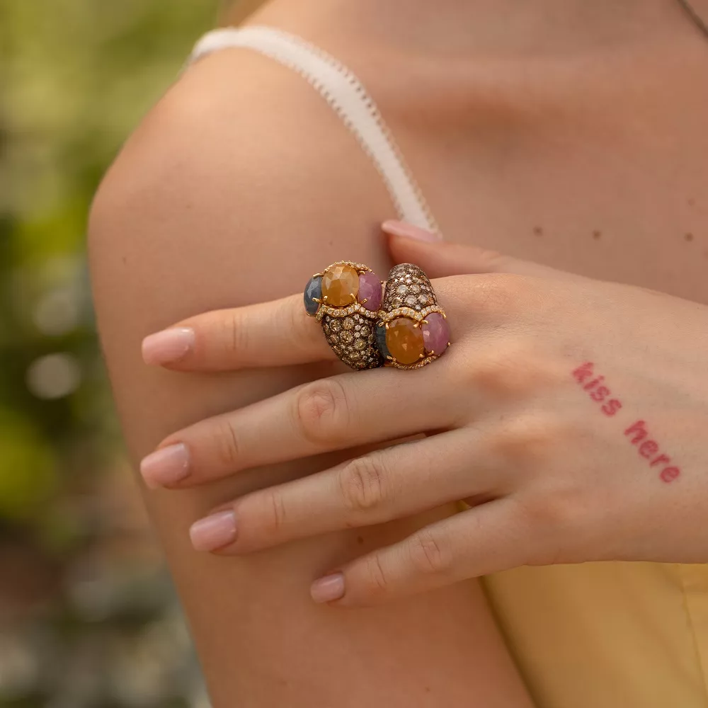 Каблучка Excellence 1.63/4.28/18.18 ct 23.92 g Каблучка Excellence 1.63/4.28/18.18 ct 23.92 g