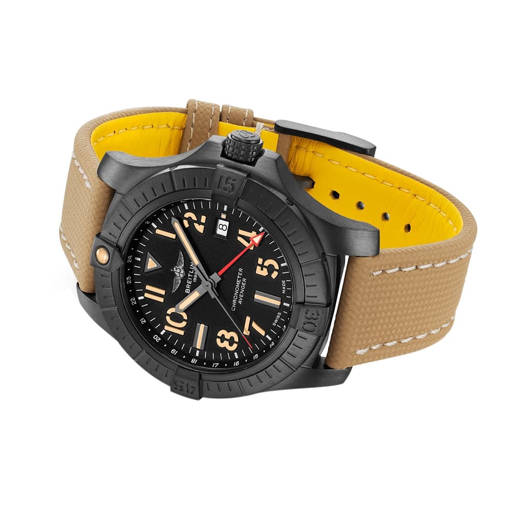 Часы Avenger Automatic GMT 45 Night Mission Breitling V32395101B1X2 - 2