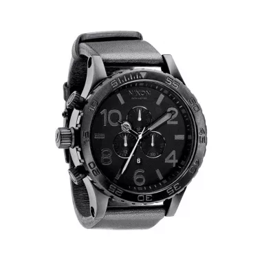 Годинник A124-1000 51-30 CHRONO LEATHER Black