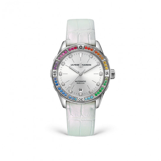 Годинник Lady Diver Rainbow 39mm