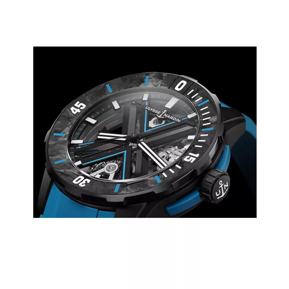 Годинник Diver X Skeleton Azure 44mm