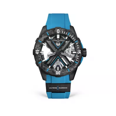 Годинник Diver X Skeleton Azure 44mm